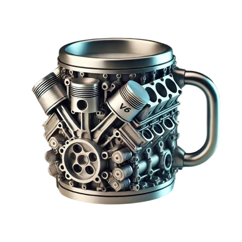 Coeurva Mug V-MAXX – Un Hommage au Moteur Légendaire 🚗 Le Cadeau Parfait Pour les Passionnés d’Automobile)
