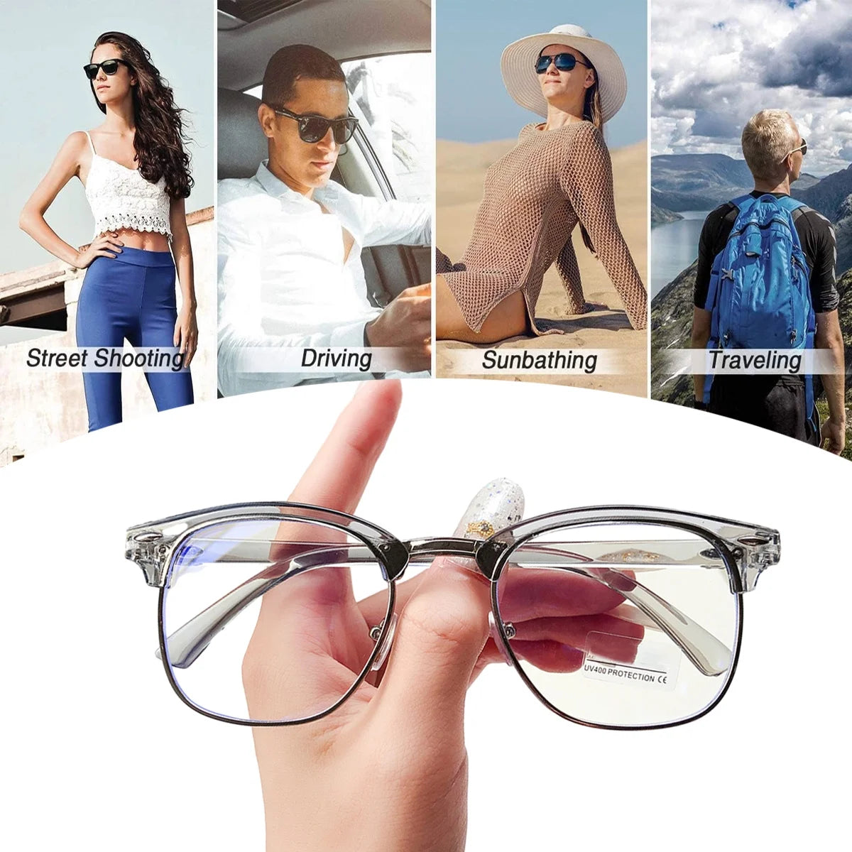 Lunettes de lecture intelligentes avec zoom automatique, conçues pour les seniors souffrant de myopie et d’hypermétropie – offrent une vision claire de près comme de loin. 🔥La deuxième paire à moitié prix !