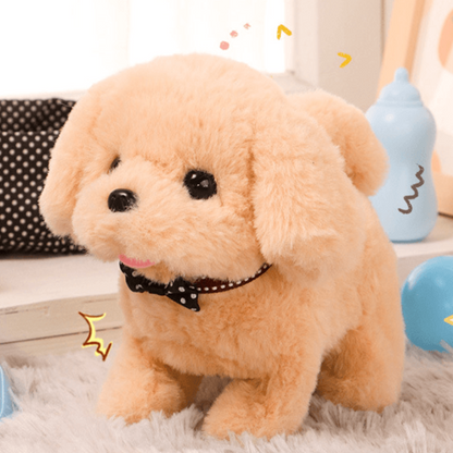 Realistický plyšový robotický pejsek, který běhá a skáče, nejlepší společník pro děti, ideální dárek pro vaše dítě!