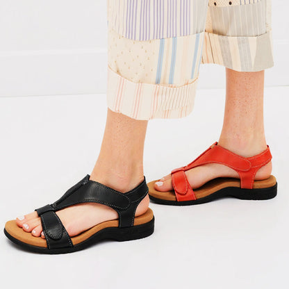 🎁Deux achetés, un offert ! Sandales orthopédiques confortables à porter toute la journée, soulagent les douleurs au dos et aux pieds