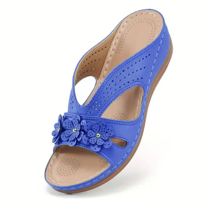 Sandales orthopédiques pour femme, soulagent les douleurs au dos et aux pieds 🔥💖 Deuxième paire à moitié prix