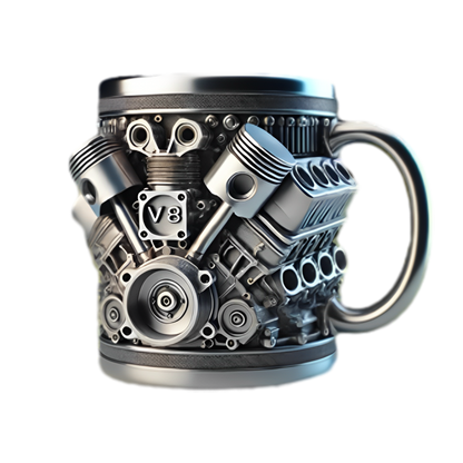 Coeurva Mug V-MAXX – Un Hommage au Moteur Légendaire 🚗 Le Cadeau Parfait Pour les Passionnés d’Automobile)