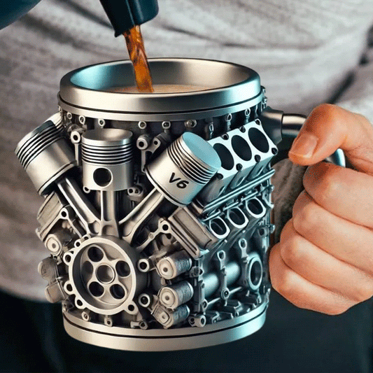 Coeurva Mug V-MAXX – Un Hommage au Moteur Légendaire 🚗 Le Cadeau Parfait Pour les Passionnés d’Automobile)