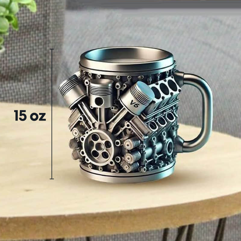 Coeurva Mug V-MAXX – Un Hommage au Moteur Légendaire 🚗 Le Cadeau Parfait Pour les Passionnés d’Automobile)