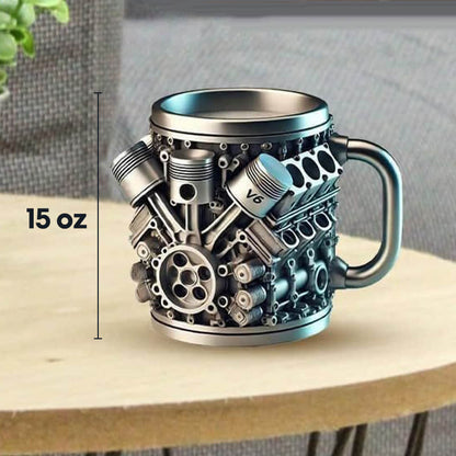 Coeurva Mug V-MAXX – Un Hommage au Moteur Légendaire 🚗 Le Cadeau Parfait Pour les Passionnés d’Automobile)