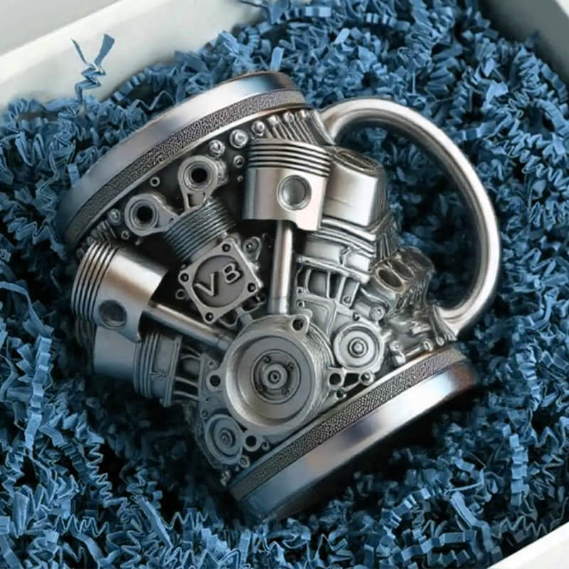 Coeurva Mug V-MAXX – Un Hommage au Moteur Légendaire 🚗 Le Cadeau Parfait Pour les Passionnés d’Automobile)