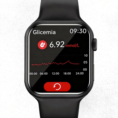 Coeurva 2.0 più recente – smartwatch intelligente per il monitoraggio della glicemia