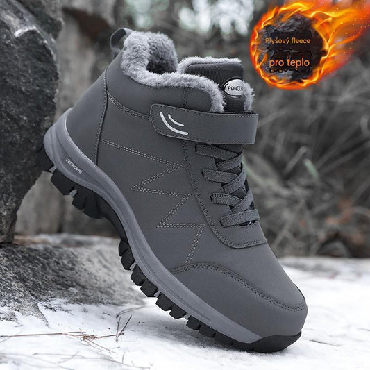 ✨Zimní vycházkové boty s kožešinkou – teplé, měkké a pohodlné i do sněhu!❄️