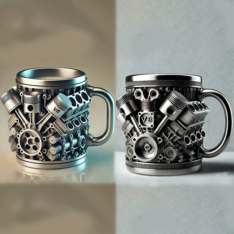 Coeurva Mug V-MAXX – Un Hommage au Moteur Légendaire 🚗 Le Cadeau Parfait Pour les Passionnés d’Automobile)