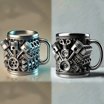 Coeurva Mug V-MAXX – Un Hommage au Moteur Légendaire 🚗 Le Cadeau Parfait Pour les Passionnés d’Automobile)