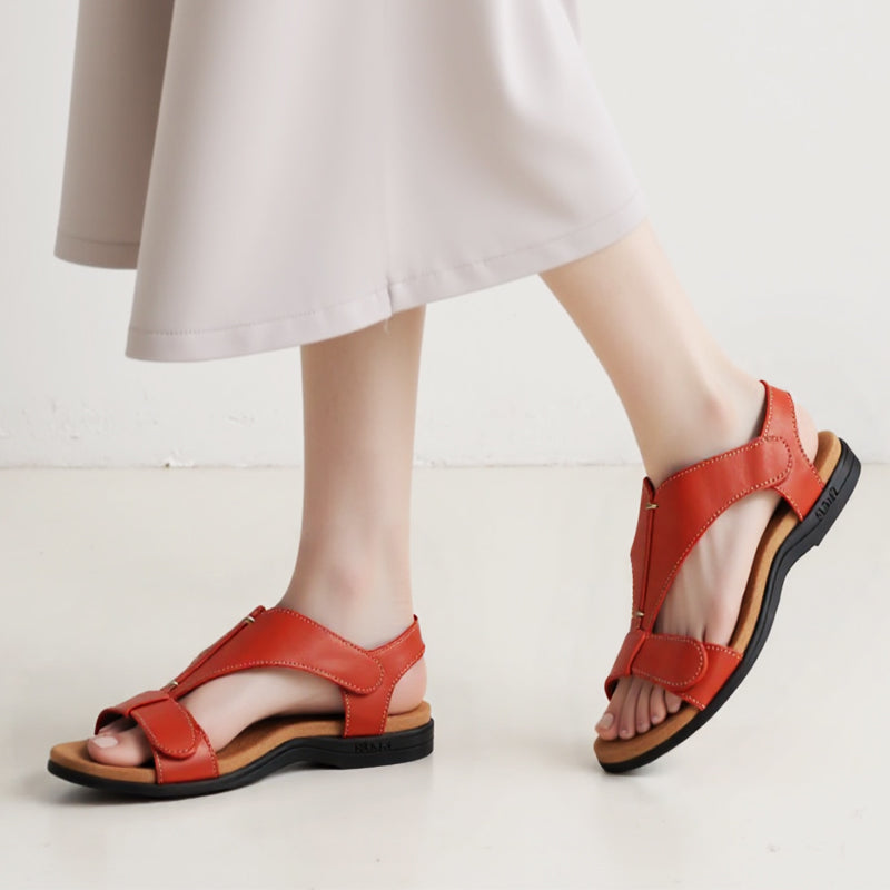 🎁Deux achetés, un offert ! Sandales orthopédiques confortables à porter toute la journée, soulagent les douleurs au dos et aux pieds