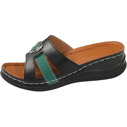 Sandales orthopédiques confortables à porter toute la journée, soulagent les douleurs au dos et aux pieds