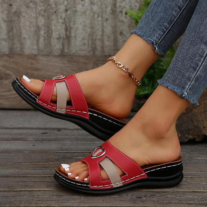 Sandales orthopédiques confortables à porter toute la journée, soulagent les douleurs au dos et aux pieds