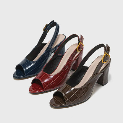 Coeurva Sandales d'été à bout Ouvert Pour Femme