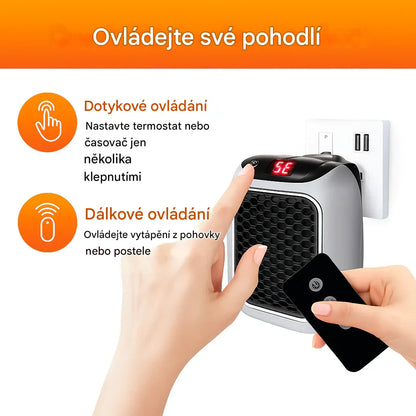 S topidlem Coeurva už nikdy nebudete plýtvat penězi za vytápění – váš pokoj se ohřeje během několika sekund 🔥Druhý kus za poloviční cenu!