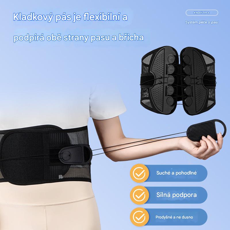 Coeurva 3D bederní pás stabilizuje páteř a okamžitě ulevuje od bolesti zad a páteře🔥Druhý kus za poloviční cenu