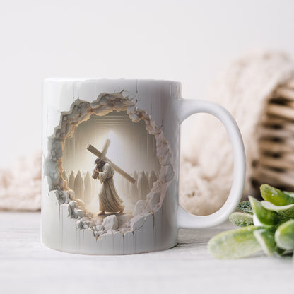 Meilleur Cadeau de Fête 2025🔥Tasse à Café en Céramique à Effet 3D pour la Personne que Vous Aimez