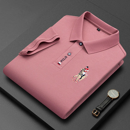 Polo da uomo comoda ed elegante 2026 – traspirante, non stringe, ideale per tutto il giorno e per il movimento degli uomini più maturi!