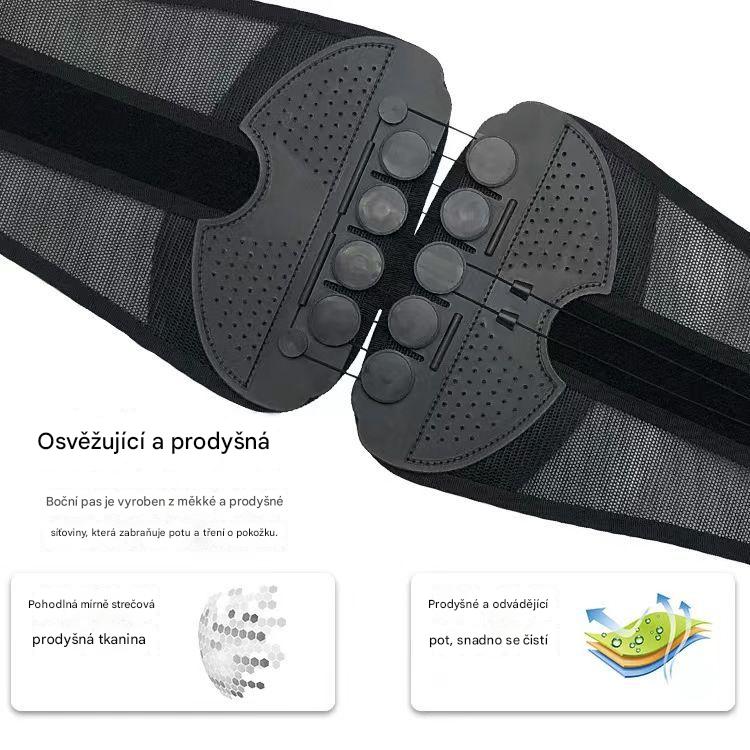 Coeurva 3D bederní pás stabilizuje páteř a okamžitě ulevuje od bolesti zad a páteře🔥Druhý kus za poloviční cenu