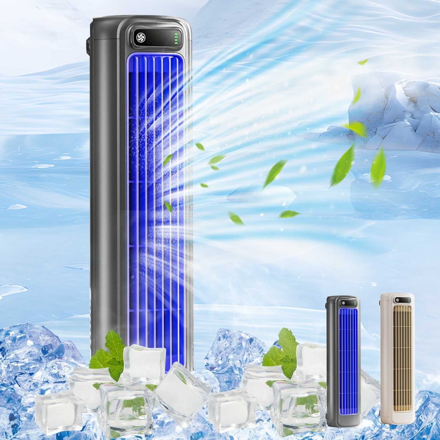 Climatizzatore portatile pratico ❄️ Raffreddamento in pochi secondi｜Sollievo immediato dal caldo, estate più confortevole!