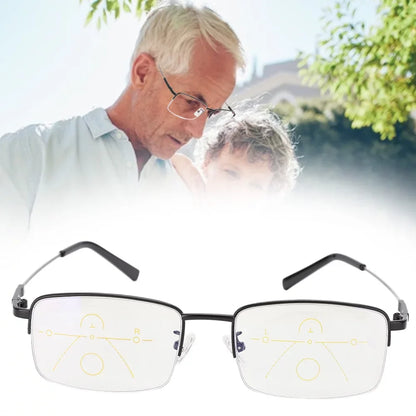 Lunettes de lecture intelligentes avec zoom automatique, conçues pour les seniors souffrant de myopie et d’hypermétropie – offrent une vision claire de près comme de loin. 🔥La deuxième paire à moitié prix !