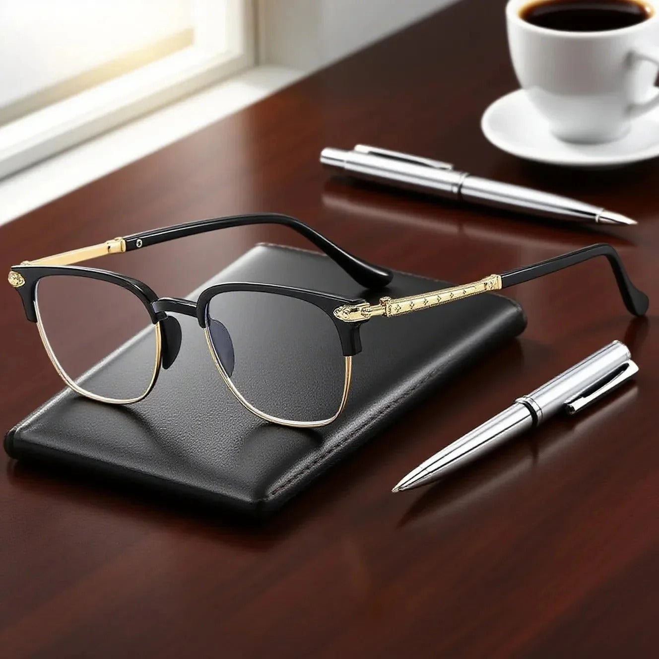 Lunettes de lecture intelligentes avec zoom automatique, conçues pour les seniors souffrant de myopie et d’hypermétropie – offrent une vision claire de près comme de loin. 🔥La deuxième paire à moitié prix !