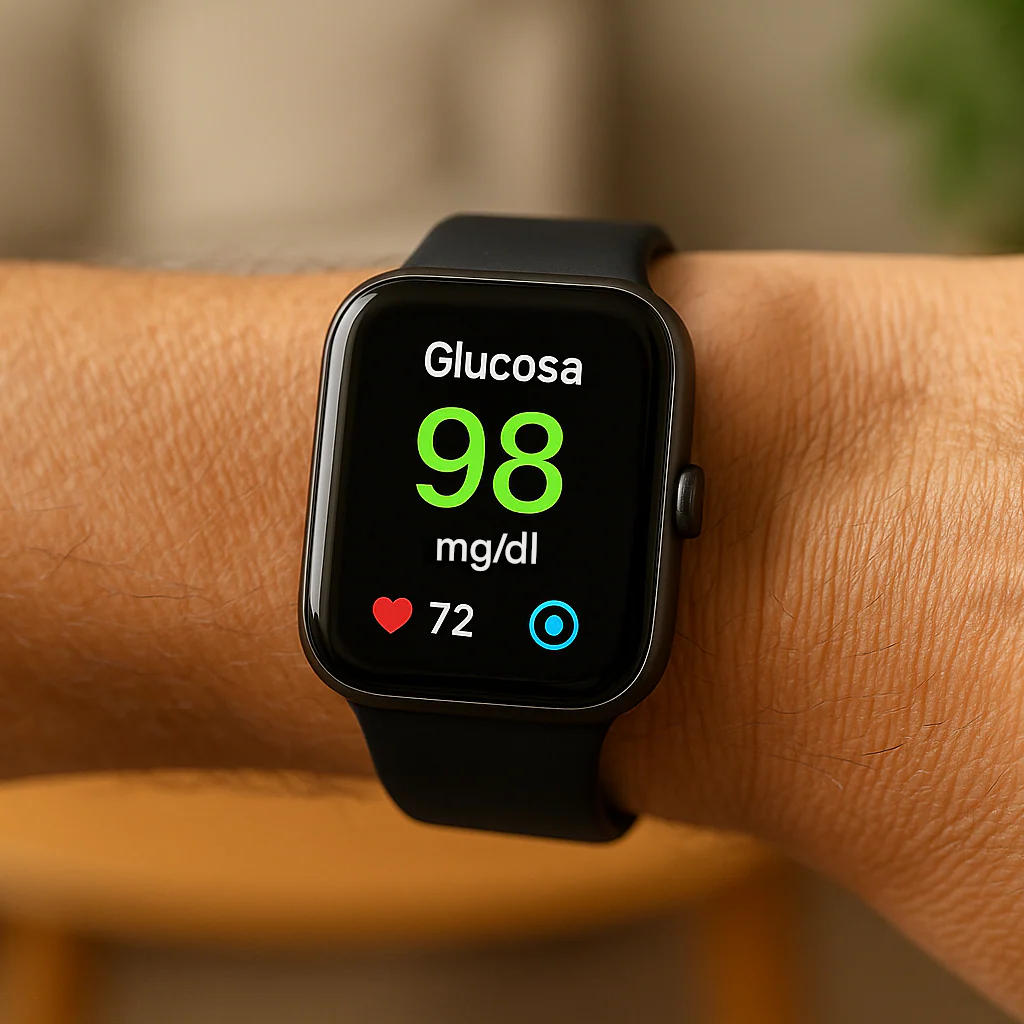 Coeurva 2.0 più recente – smartwatch intelligente per il monitoraggio della glicemia