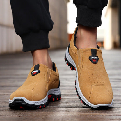 Chaussures orthopédiques imperméables et confortables pour hommes, idéales pour la marche et la randonnée