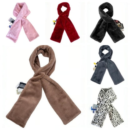 🎁Novoroční sleva 50 %!! ⚡Více než 50 000 prodaných kusů! Extra měkká a hřejivá šála z umělé kožešiny se skrytou kapsou na zip