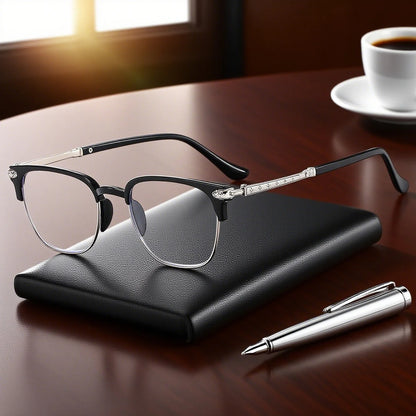 Lunettes de lecture intelligentes avec zoom automatique, conçues pour les seniors souffrant de myopie et d’hypermétropie – offrent une vision claire de près comme de loin. 🔥La deuxième paire à moitié prix !