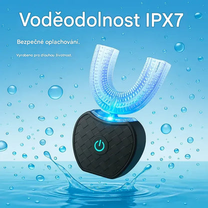 Plně automatický zubní kartáček Coeurva, navržený pro řešení problémů v ústní dutině – vyčistí zuby a ústa za pouhých 30 sekund! 🔥Druhý kus za poloviční cenu!