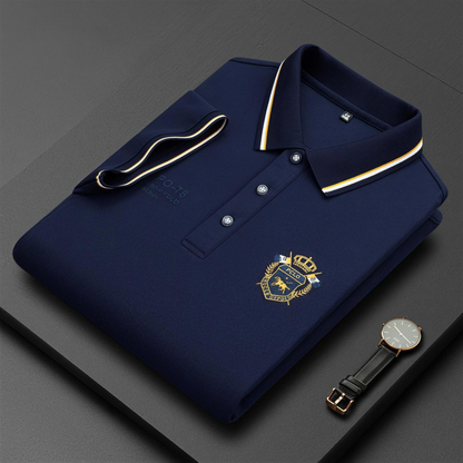 Polo da uomo comoda – traspirante, non fa sudare, non stringe, comfort per tutto il giorno per anziani.
