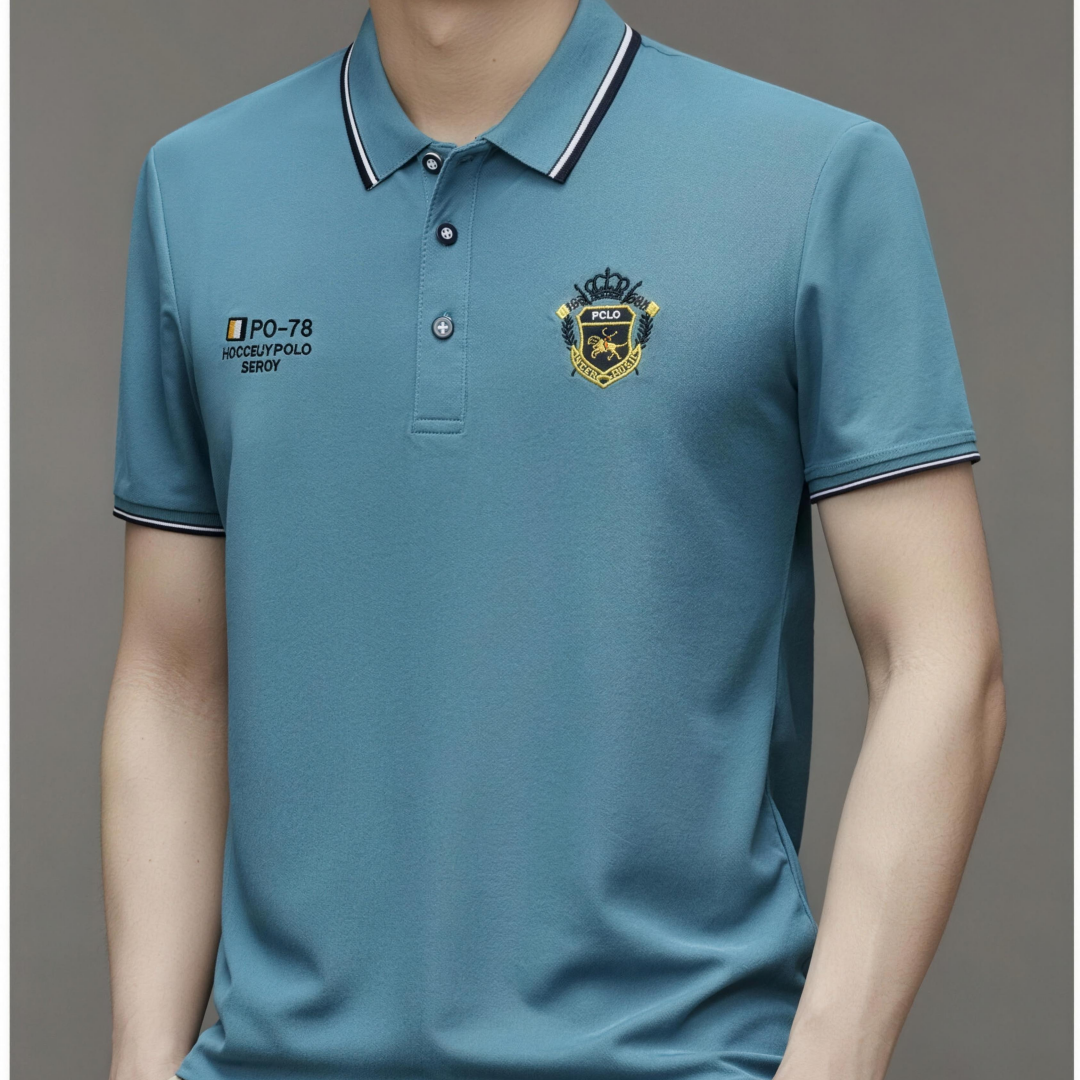 Polo da uomo comoda – traspirante, non fa sudare, non stringe, comfort per tutto il giorno per anziani.