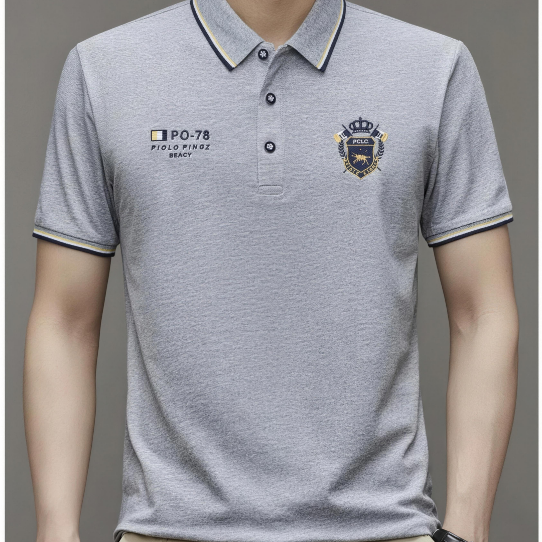 Polo da uomo comoda – traspirante, non fa sudare, non stringe, comfort per tutto il giorno per anziani.