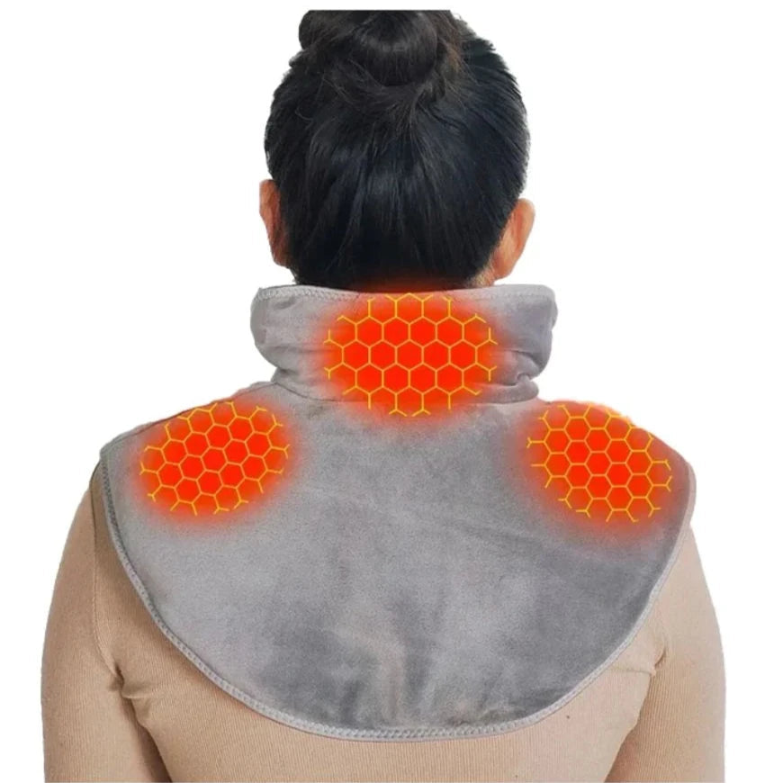 Coeurva Masážní vyhřívací polštář na ramena a krk🔥Druhý kus za poloviční cenu