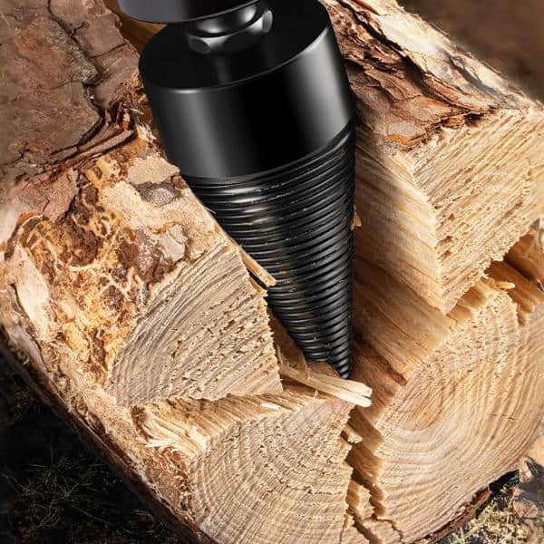 Coeurva Perceuse à bois de chauffage pour la maison